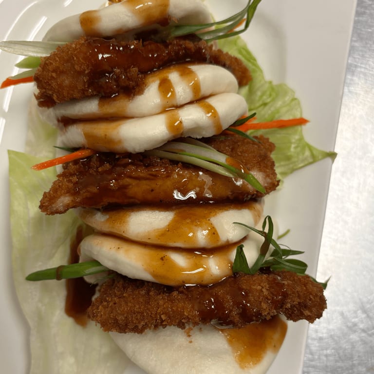Savor our bao buns
