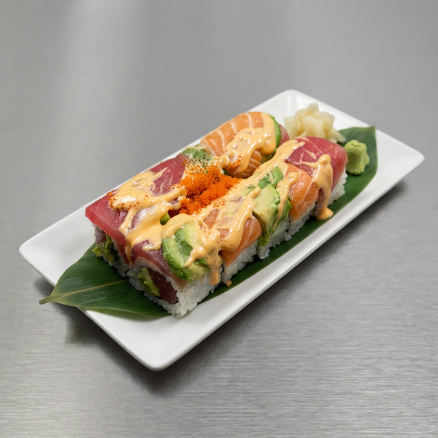 Glutten Rainbow Roll.